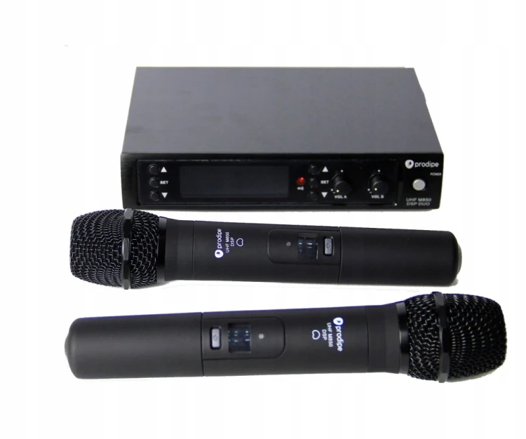 Prodipe M850 DSP Duo UHF zestaw dwóch mikrofonów bezprzewodowych do ręki