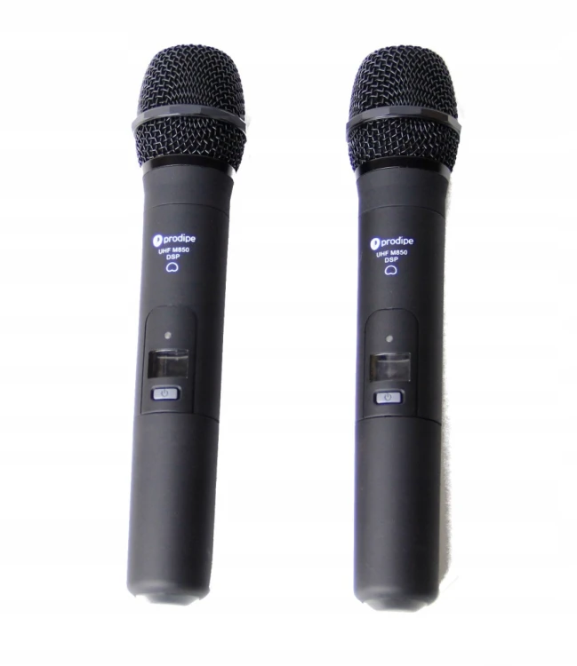 Prodipe M850 DSP Duo UHF zestaw dwóch mikrofonów bezprzewodowych do ręki