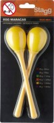 Marakas Shaker Stagg EGG-MA L/YW
