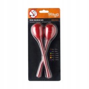 Marakas Shaker Stagg EGG-MA L/RD