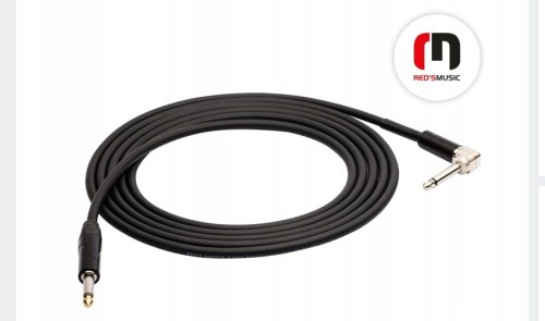 Kabel instrumentalny jack kątowy GC1270 BX Red's music 7 m