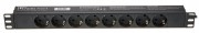 Listwa Zasilająca the t.racks Power 8 RACK 1U 8 gniazd 2m włącznik