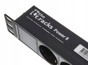 Listwa Zasilająca the t.racks Power 8 RACK 1U 8 gniazd 2m włącznik