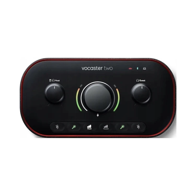 Interfejs audio USB do podcastów Focusrite Vocaster Two