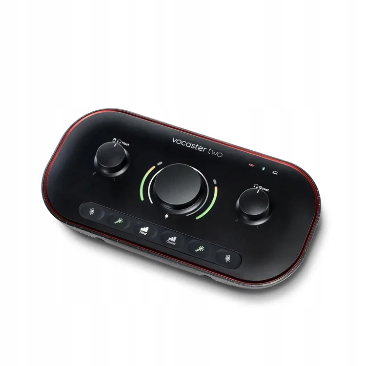 Interfejs audio USB do podcastów Focusrite Vocaster Two