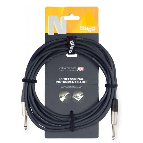 Kabel jack 6,3 mm - jack 6,3 mm Stagg NGC6R 6 m