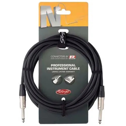 Kabel jack 6,3 mm - jack 6,3 mm Stagg NGC6R 6 m