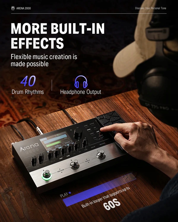 Donner ARENA2000 multiefekt / procesor gitarowy / modeler