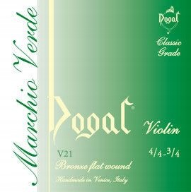 Struny Dogal Marchio Verde Violin do skrzypiec V21 4/4-3/4